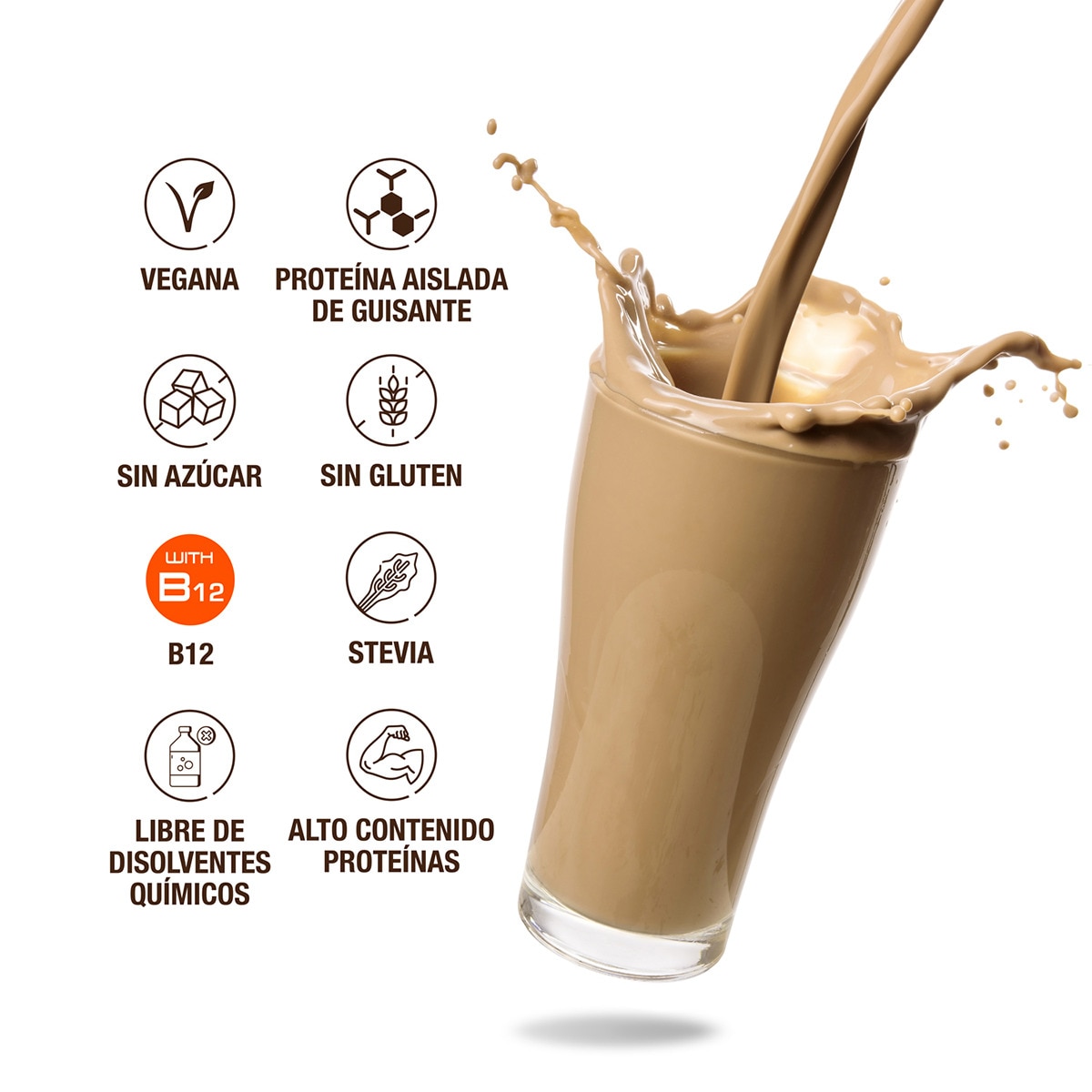 Vegan Protein Capuccino - 750 g 3