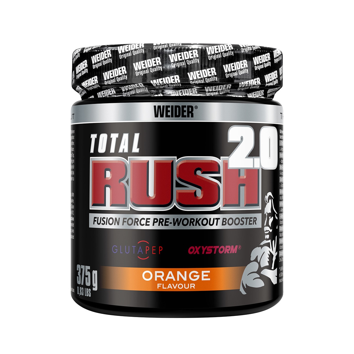 Pré-Treino Total Rush Sabor Laranja - 375 g 1