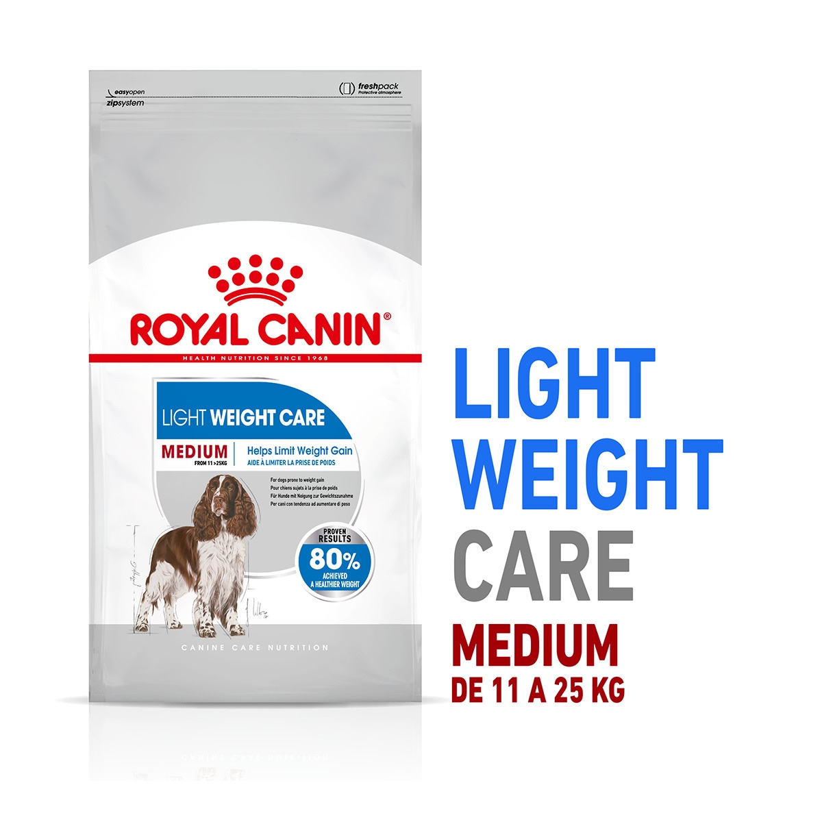 Pienso para perros adultos razas medianas Royal Canin Medium Light Weight Care 2