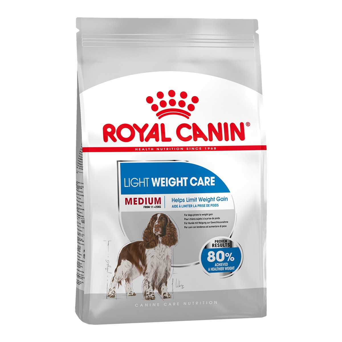 Pienso para perros adultos razas medianas Royal Canin Medium Light Weight Care 1