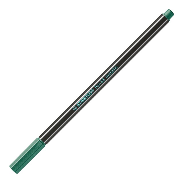 Imagen 0 de Rotulador Metallico STABILO Pen 68 Metallic  Verde Metalizado