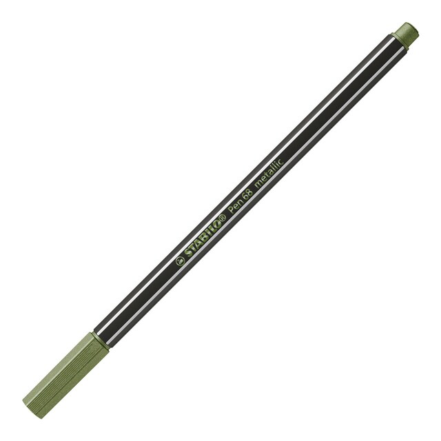 Imagen 0 de Rotulador Metallico STABILO Pen 68 Metallic Verde Claro Metalizado NOVEDAD