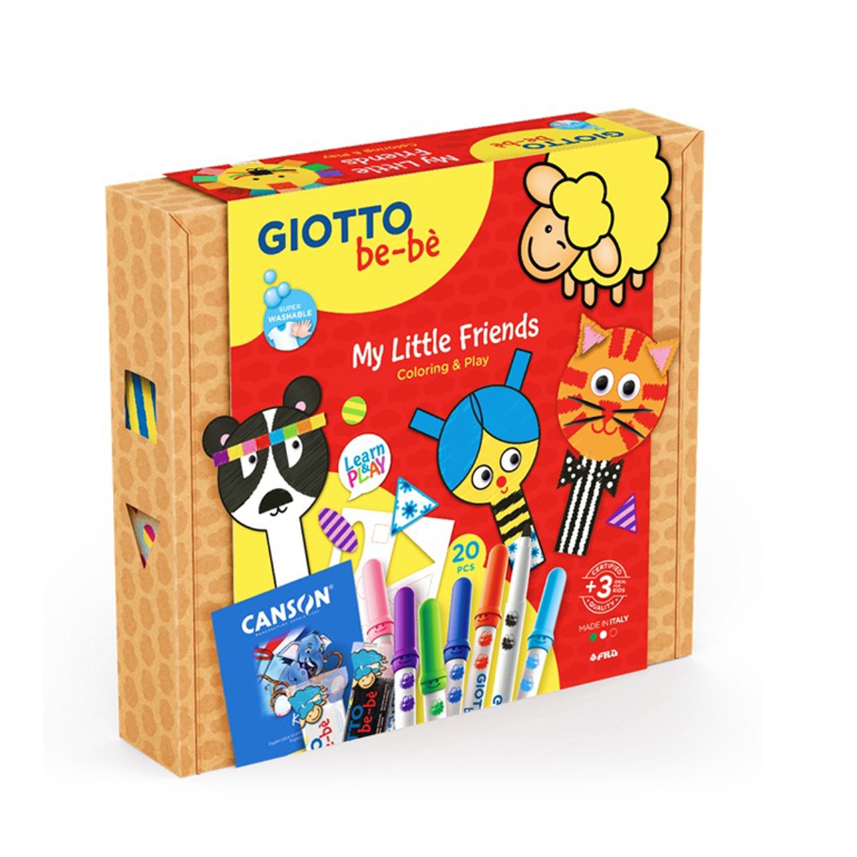 Imagem 0 de Conjunto Criativo My Little Friends Be-bè