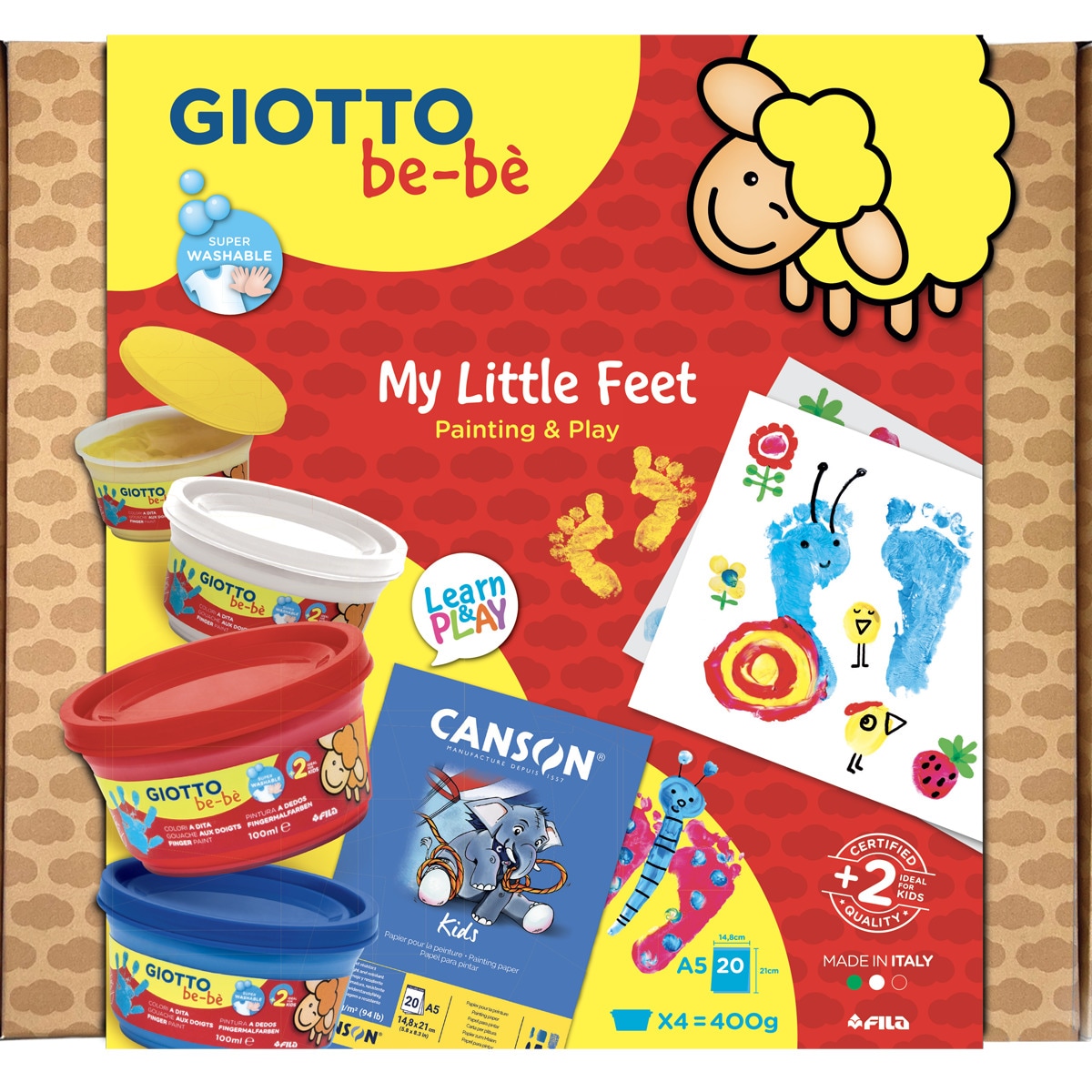 Imagem 0 de Conjunto Criativo My Little Feet Be-bè