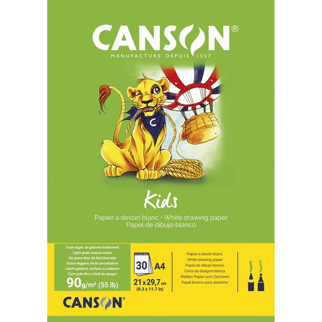 Imagen 0 de Bloc dedibujo Little Kids A4 Canson