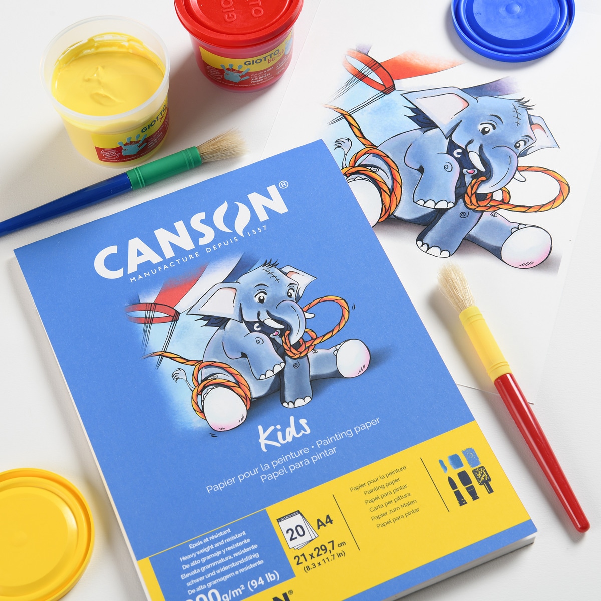Bloc pintura Little Kids A4 Canson 3