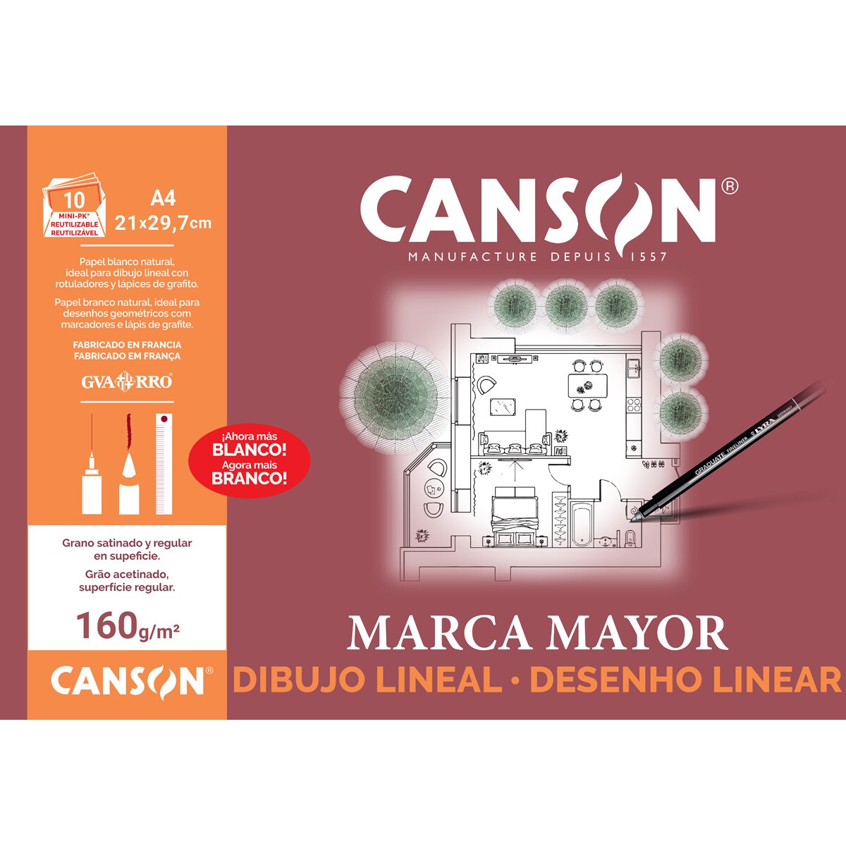 Minipack A4 10h. Guarro Marca Mayor 160gr 1