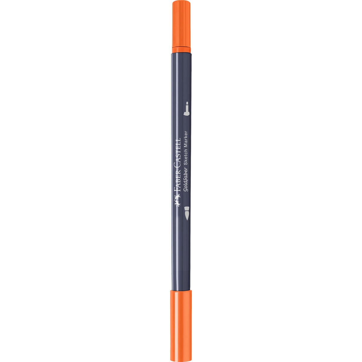 Rotulador sketch marker doble punta tinta base alcohol Goldfaber Faber-Castell naranja de cadmio oscuro Naranja de cadmio oscuro-3