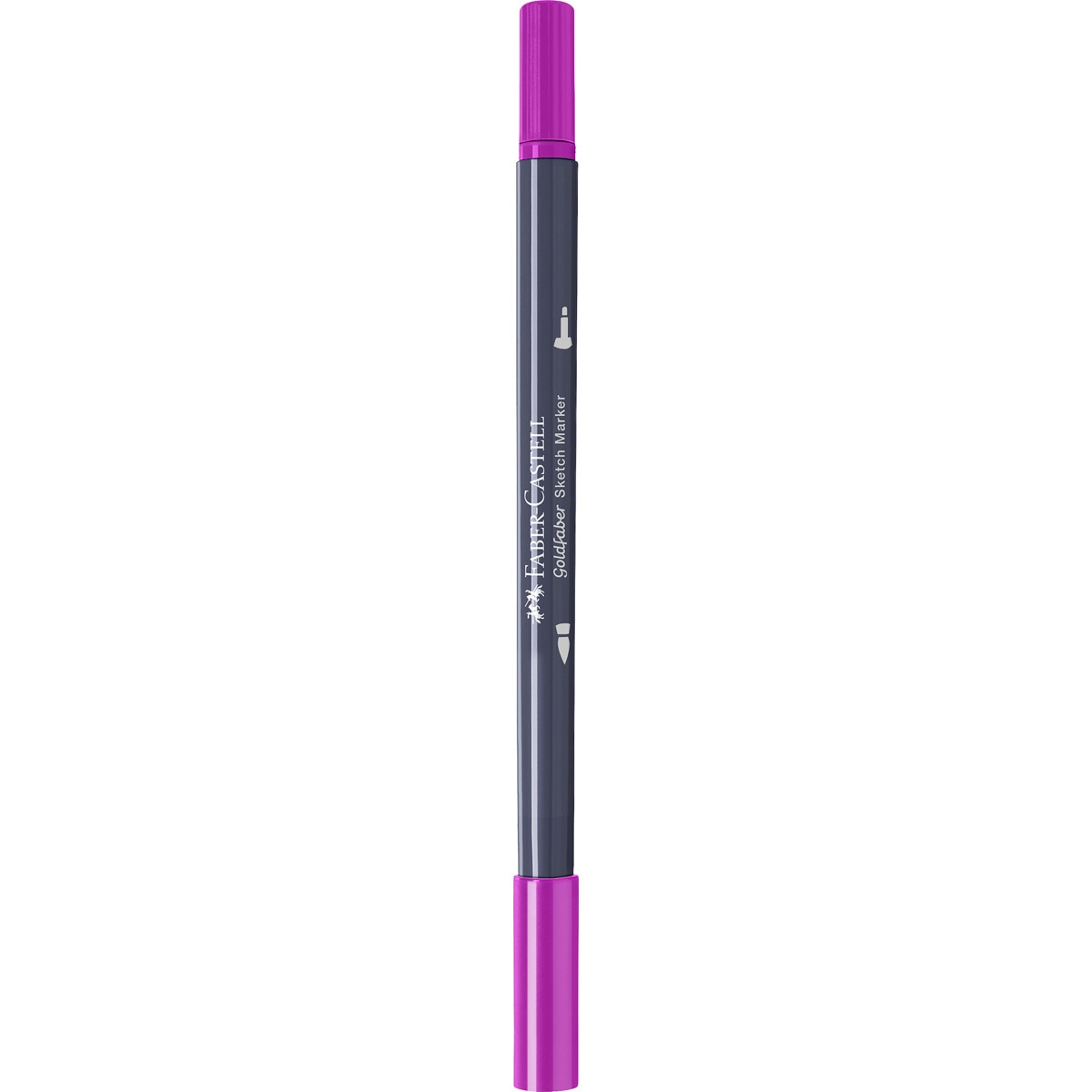 Rotulador sketch marker doble punta tinta base alcohol Goldfaber Faber-Castell rosa purpura Rosa púrpura-3