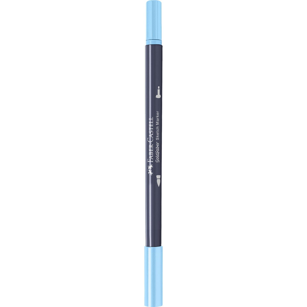Rotulador sketch marker doble punta tinta base alcohol Goldfaber Faber-Castell azul agua Azul agua-3