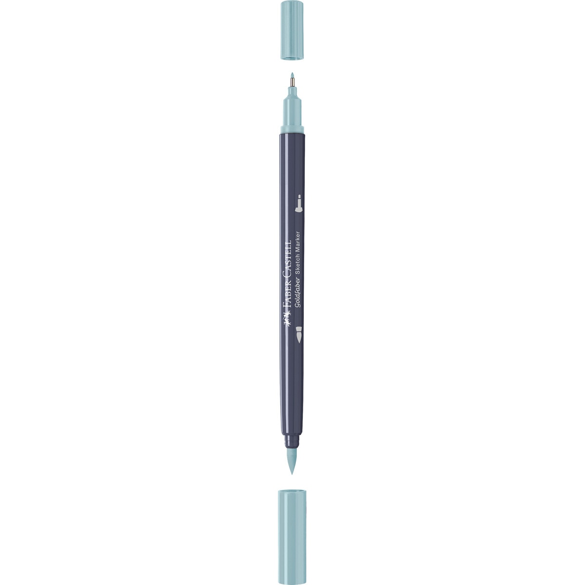 Rotulador sketch marker doble punta tinta base alcohol Goldfaber Faber-Castell turquesa antiguo Turquesa antiguo-2