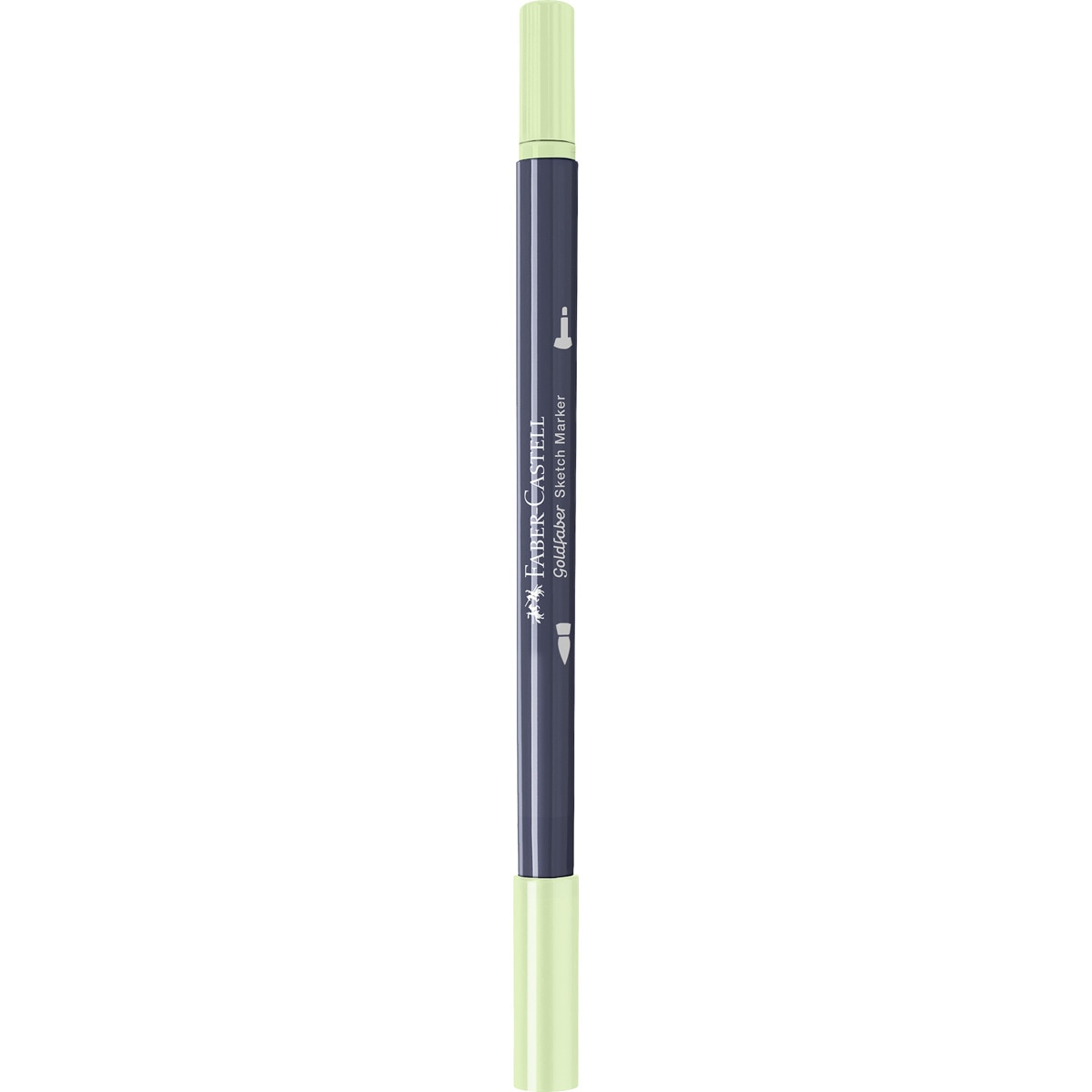Rotulador sketch marker doble punta tinta base alcohol Goldfaber Faber-Castell verde tierra claro Verde tierra claro-3