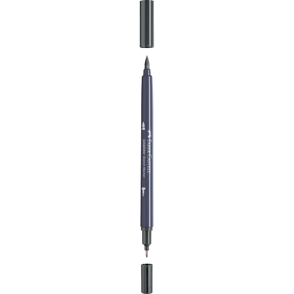Rotulador sketch marker doble punta tinta base alcohol Goldfaber Faber-Castell gris neutro IV Gris-2