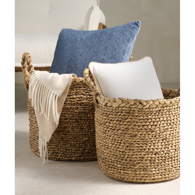 Imagen 0 de Cesta decorativa trenzada Batam El Corte Inglés