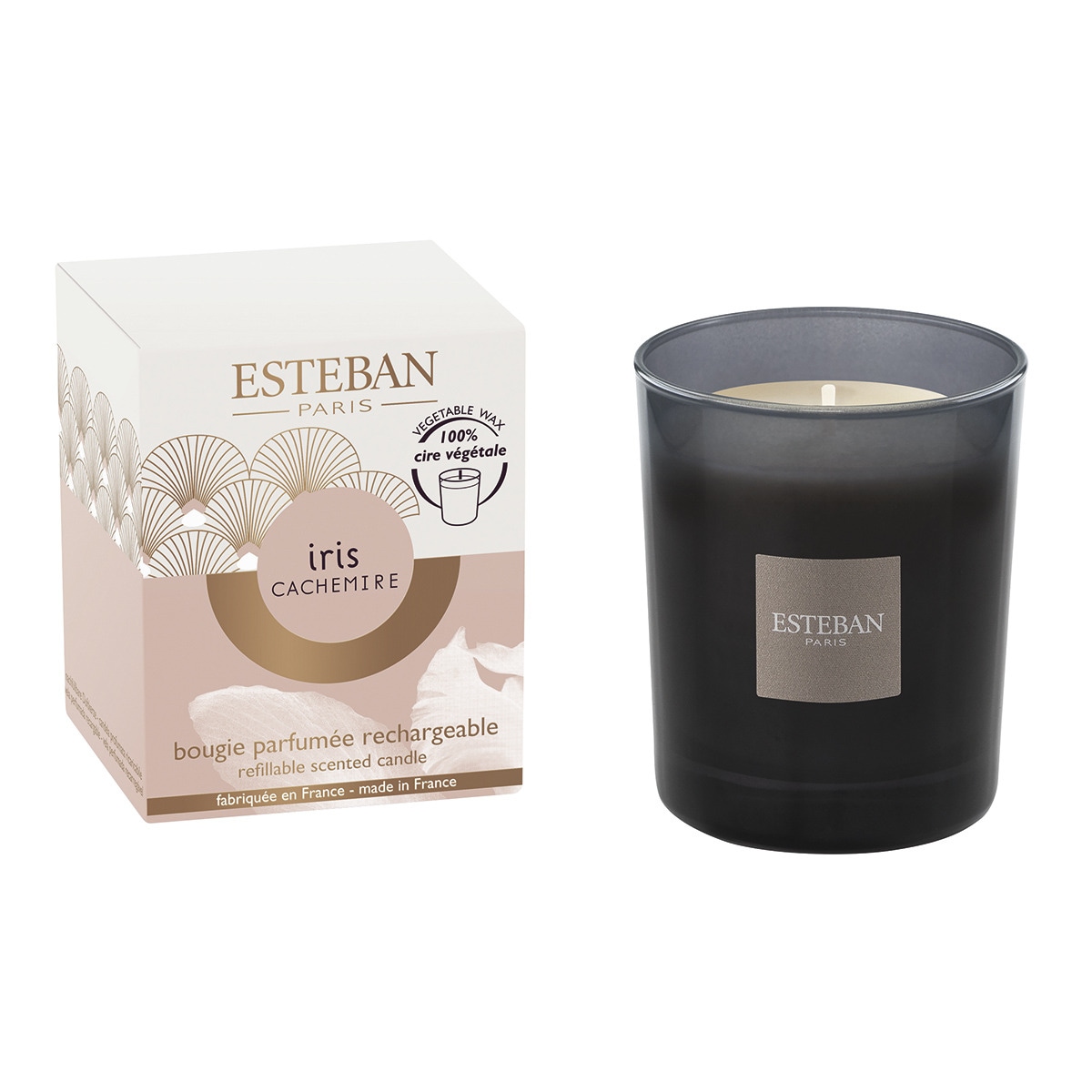 Vela Perfumada em Copo Íris Preto-1