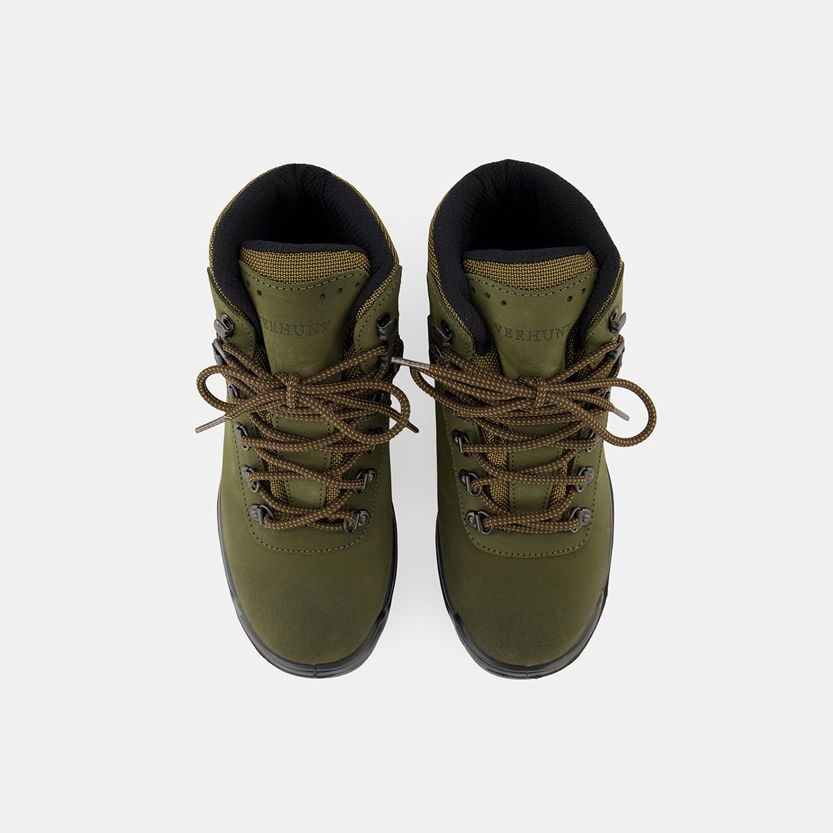 Botas de Mulher Nobuck, Membrana Caqui-4