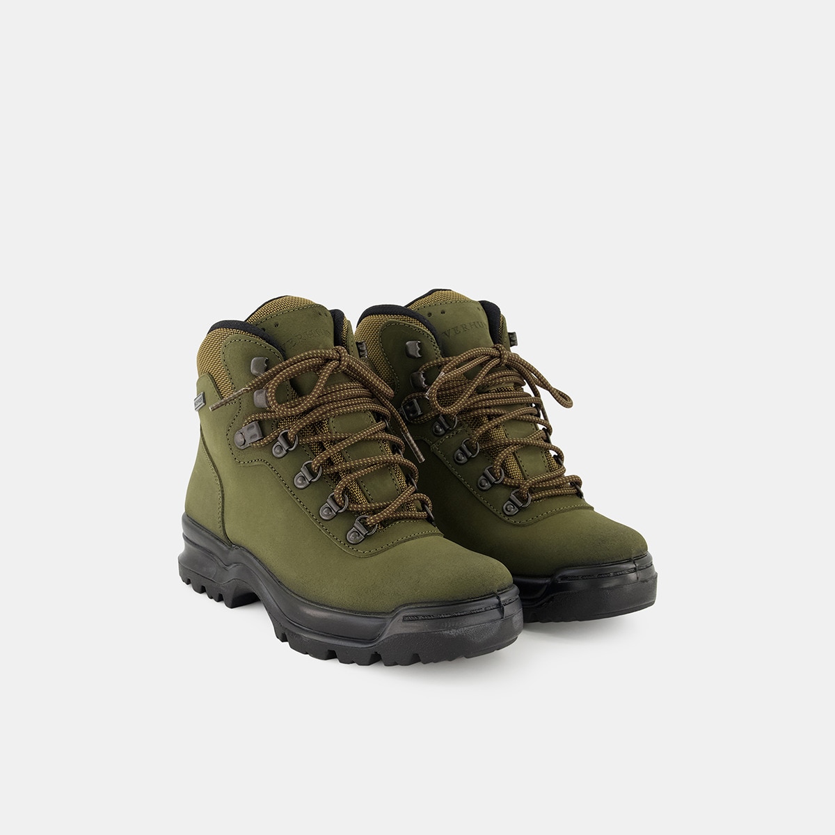 Botas de Mulher Nobuck, Membrana Caqui-2