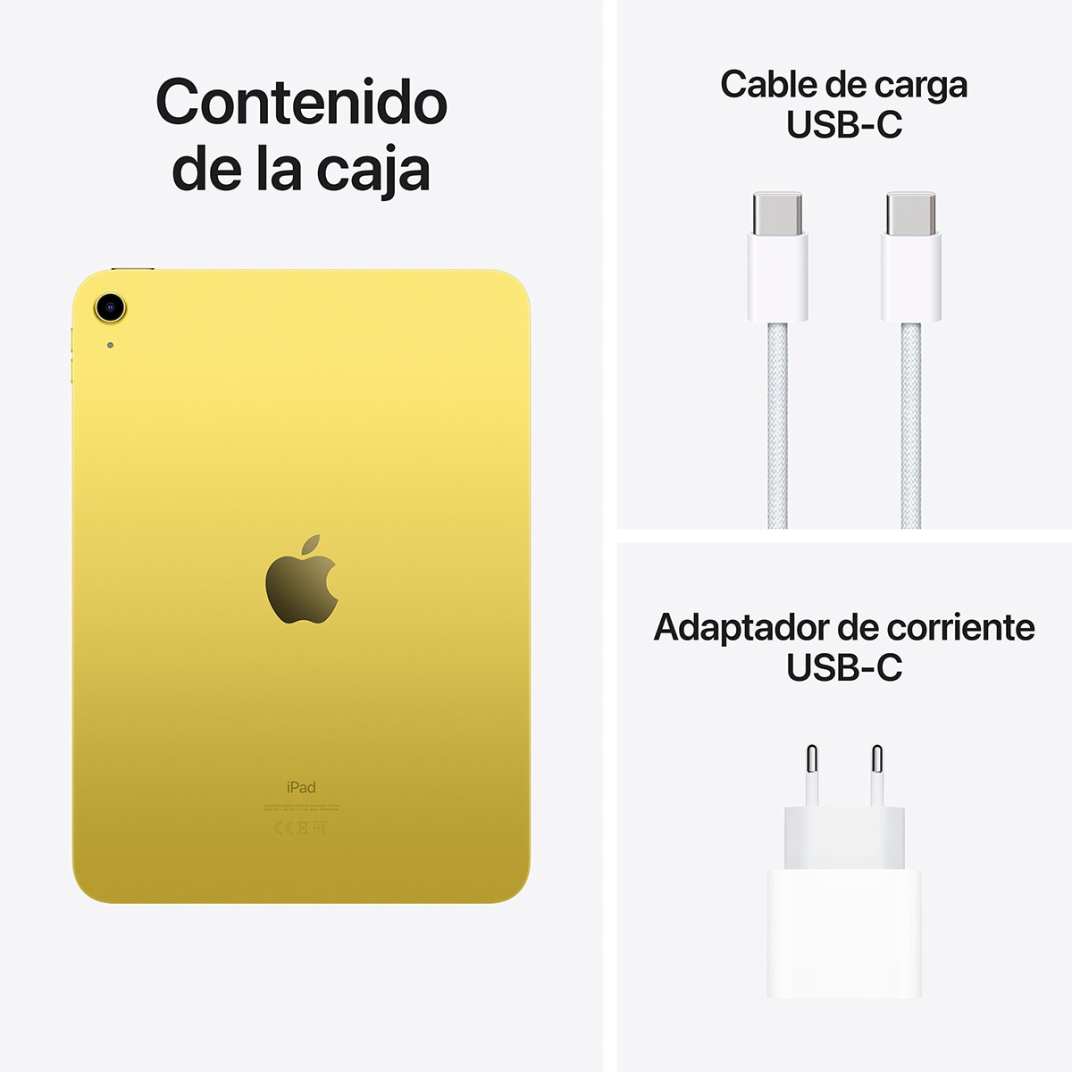 Apple iPad 10,9" (2022) Wi-Fi (10ª Gen) Amarelo-10