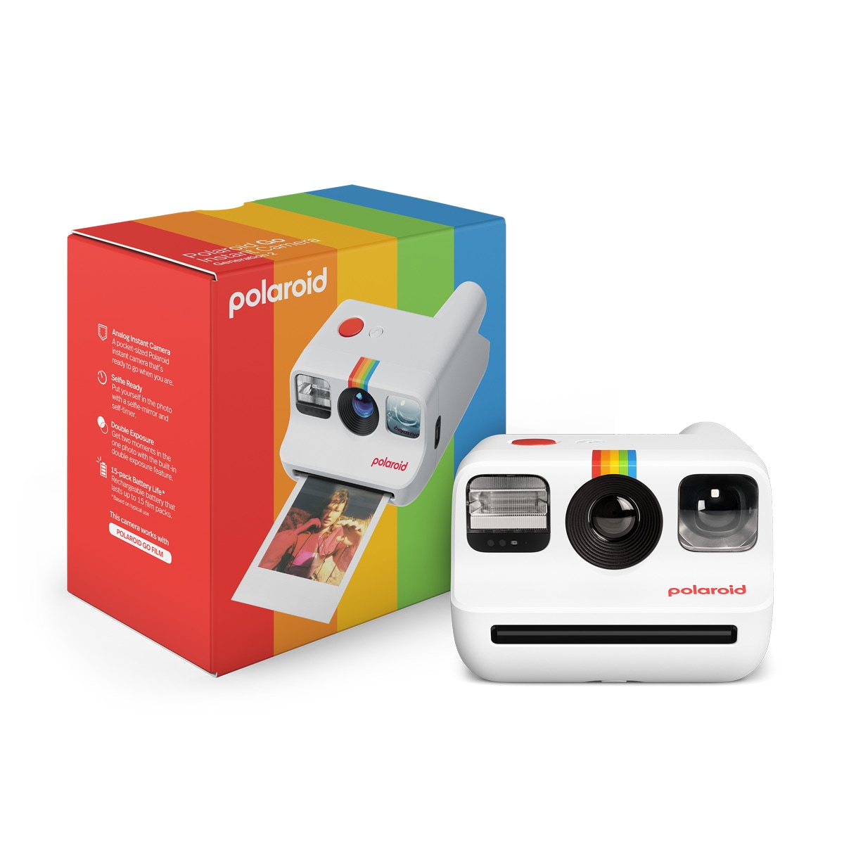Cámara instantánea Polaroid GO Generation 2 Blanco-8