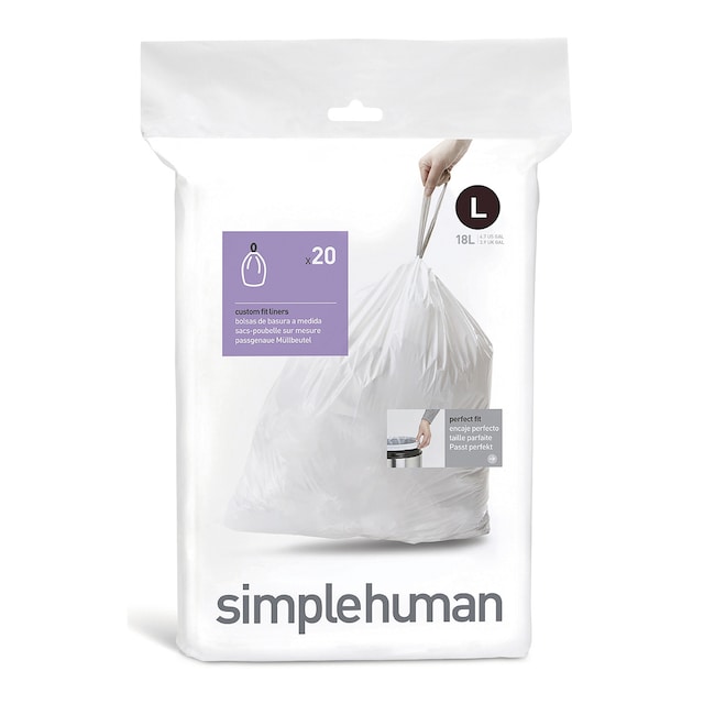 Imagem 0 de 20 Sacos de Lixo L - 18-20 L