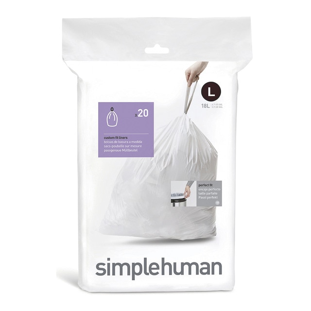 Imagem 0 de 20 Sacos de Lixo L - 18-20 L