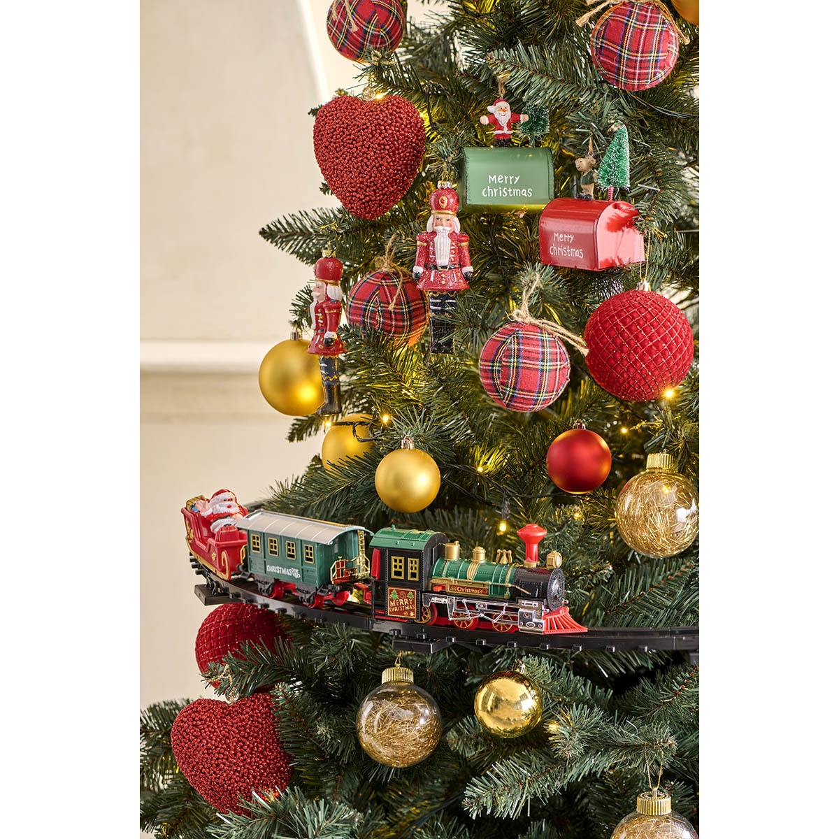 Coração de Relevo com Bolinhas Vermelho-4