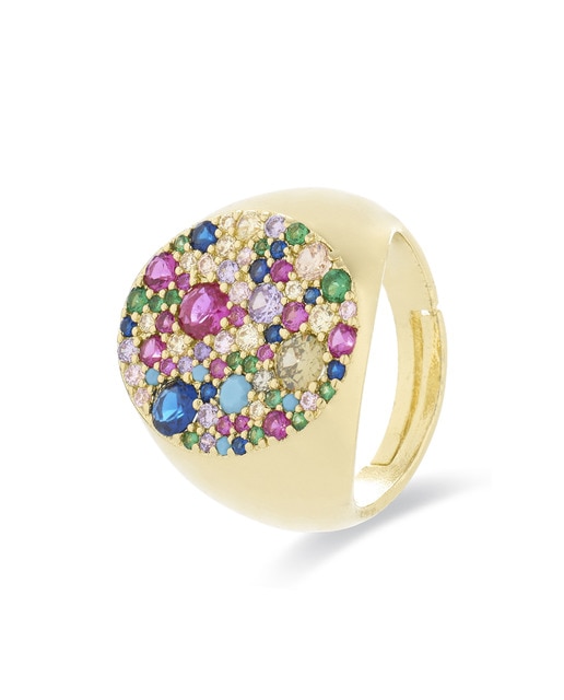 Imagen 0 de Anillo Lidat acabado oro amarillo 18K