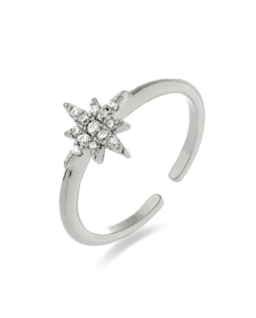 Imagen 0 de Anillo Kimsel acabado rodio