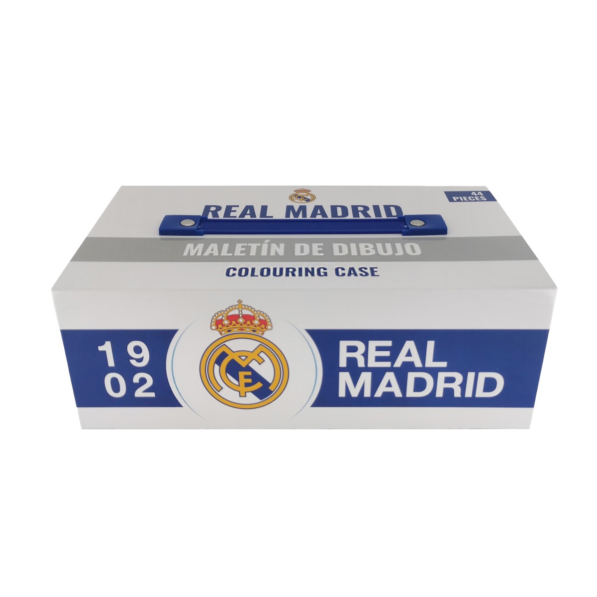 Mala de Desenho 52 Peças Real Madrid - Branco/Multicolor 3