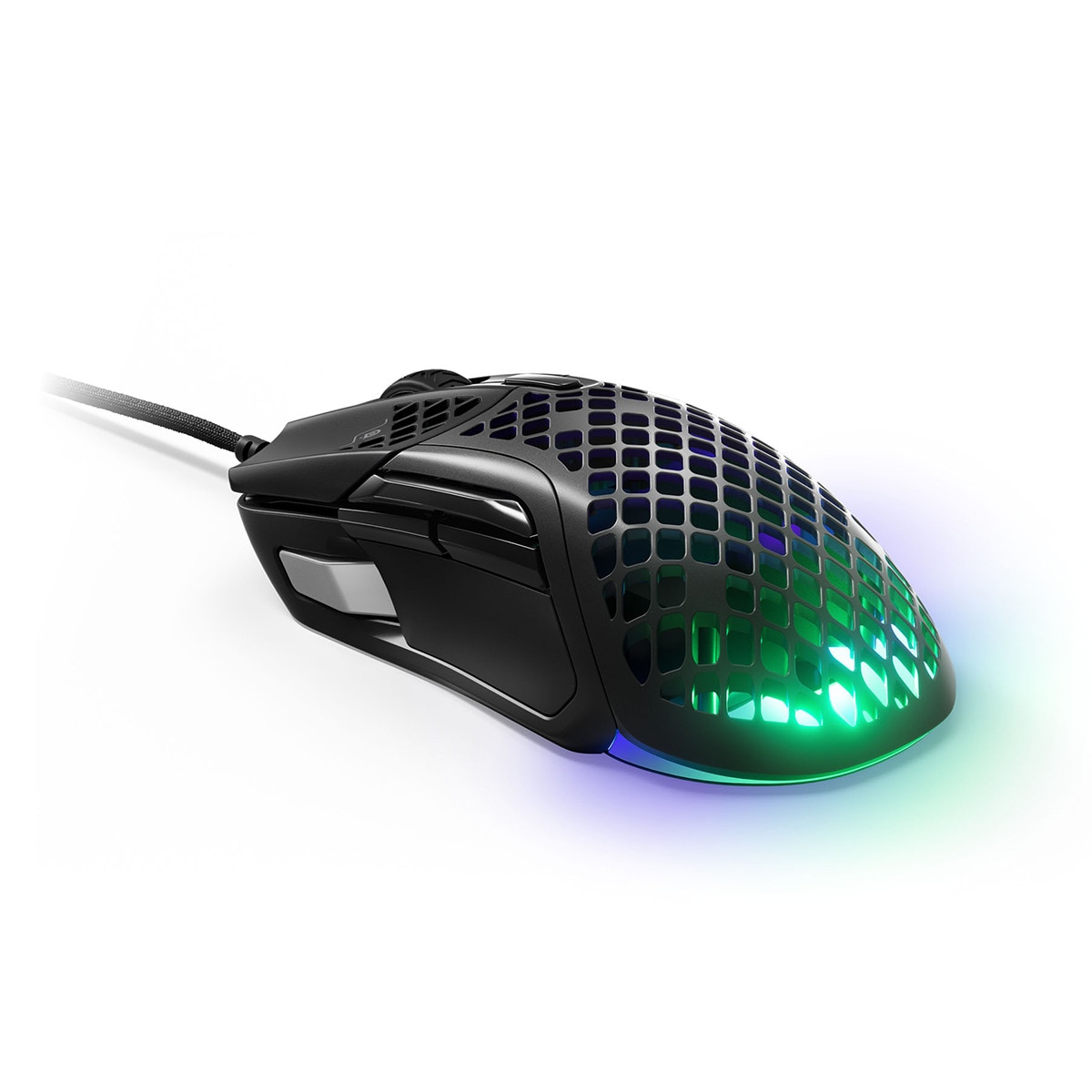 Ratón óptico Gaming SteelSeries Aerox 5 Negro-2