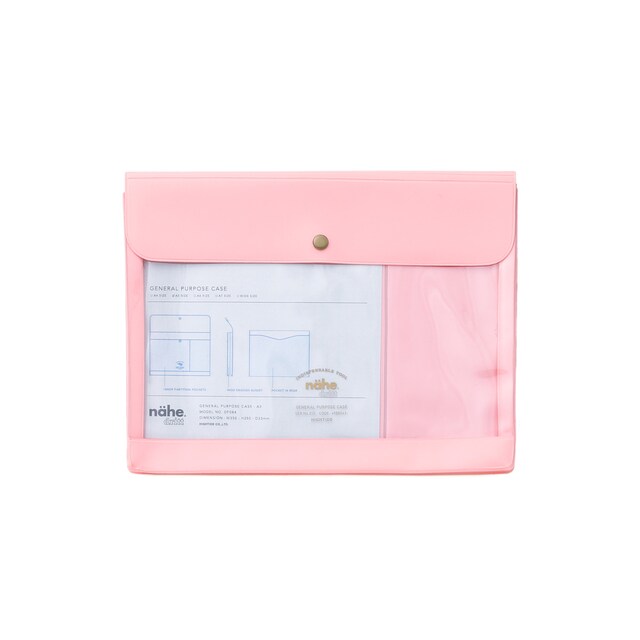 Imagen 0 de Estuche portatodo Nahe A5 rosa