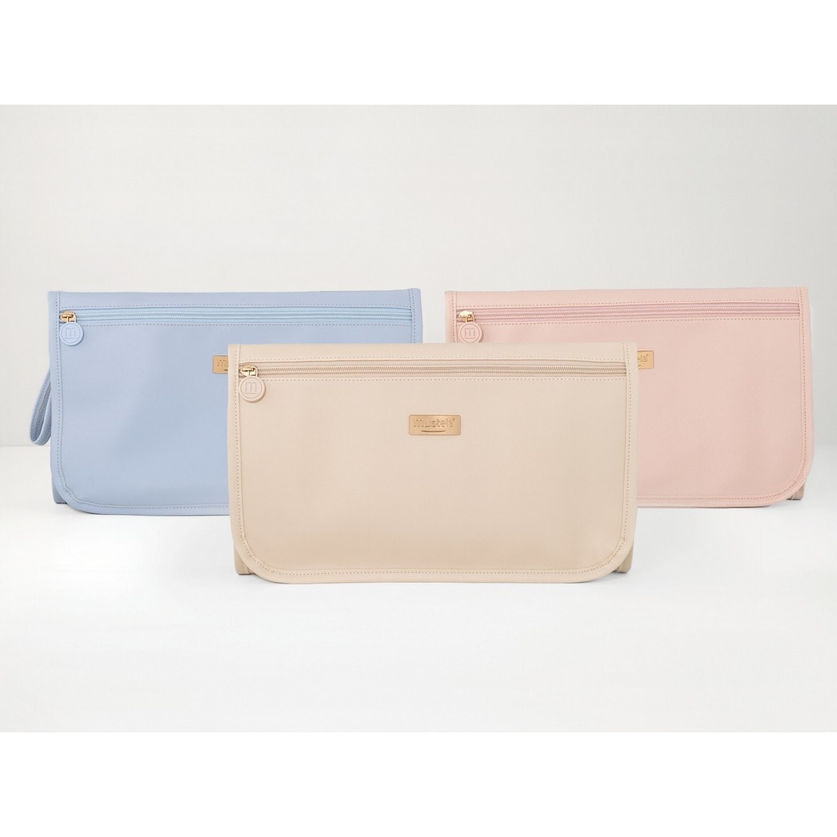 Kit Necessaire Muda Fralda Rosa 5