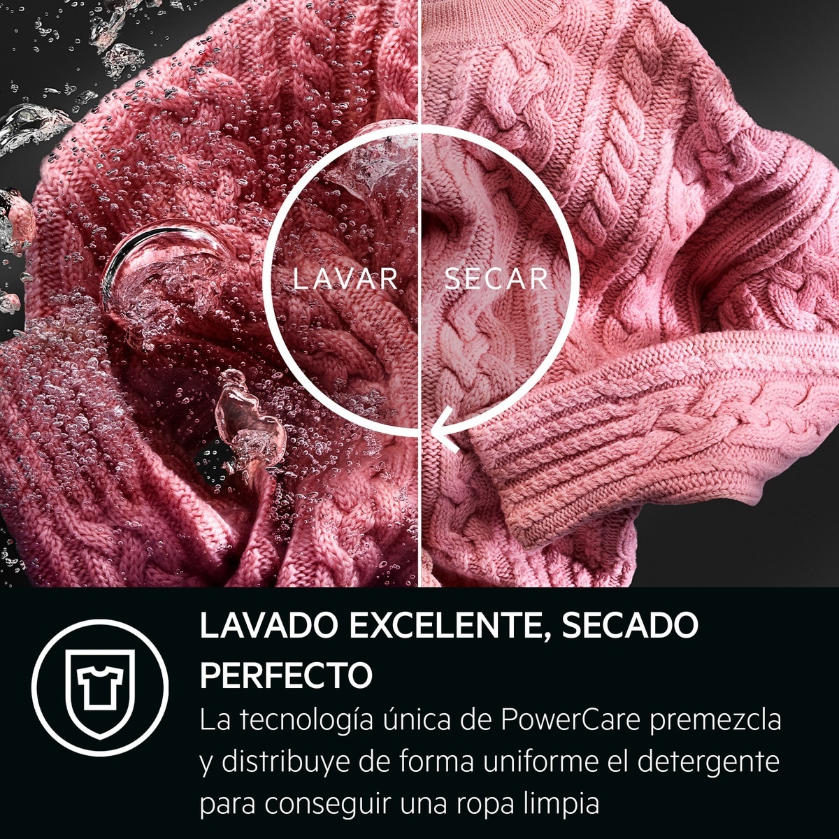 Máquina de Lavar e Secar Roupa Encastrável AEG Série 8000 LWN8E8636F PowerCare, ProSteam e ProSense de 8/4 Kg e de 1600 rpm - Branco Branco-4