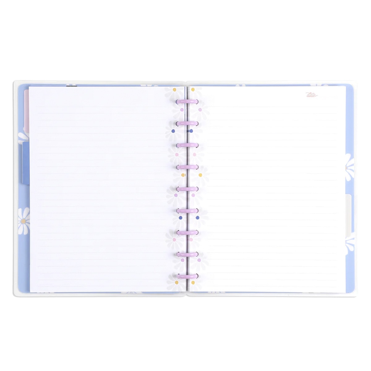 Notebook fun fleurs Happy Planner Classic multicolor 3