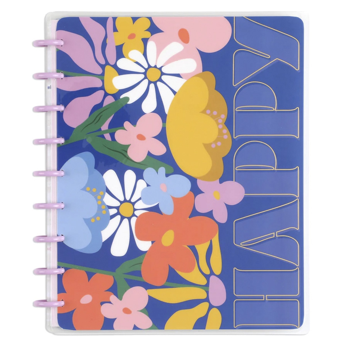 Notebook fun fleurs Happy Planner Classic multicolor 1