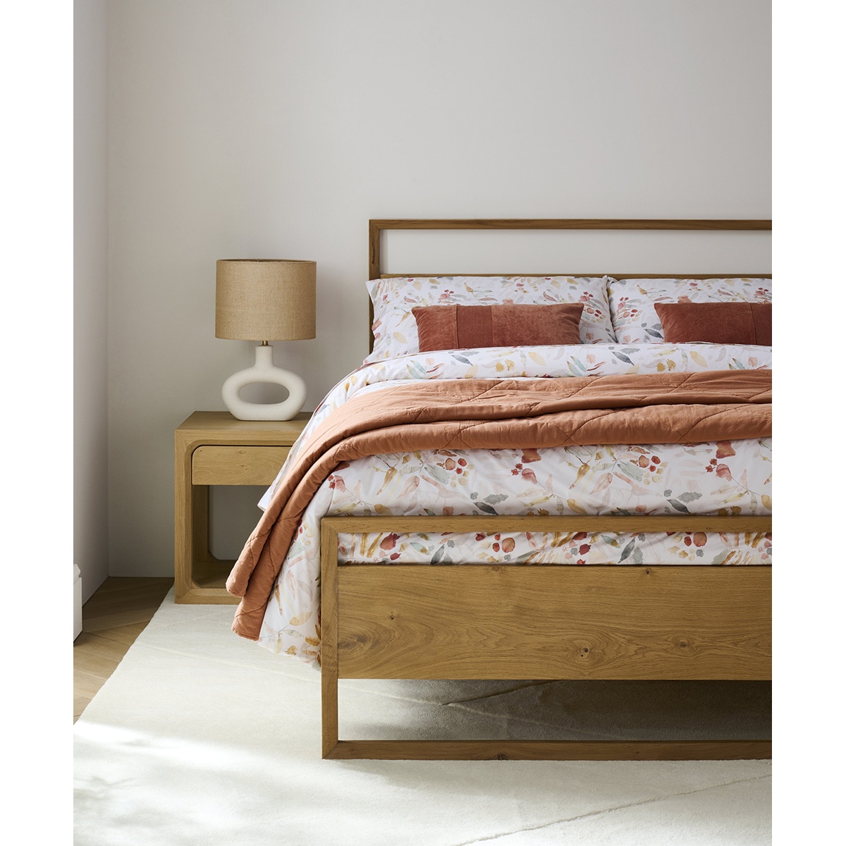 Candeeiro de Mesa Sândalo Branco-5