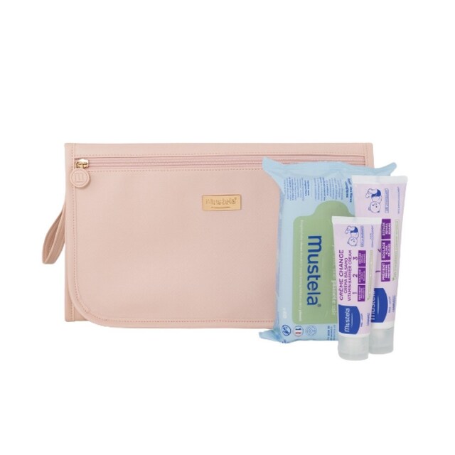 Imagem 0 de Kit Necessaire Muda Fralda Rosa