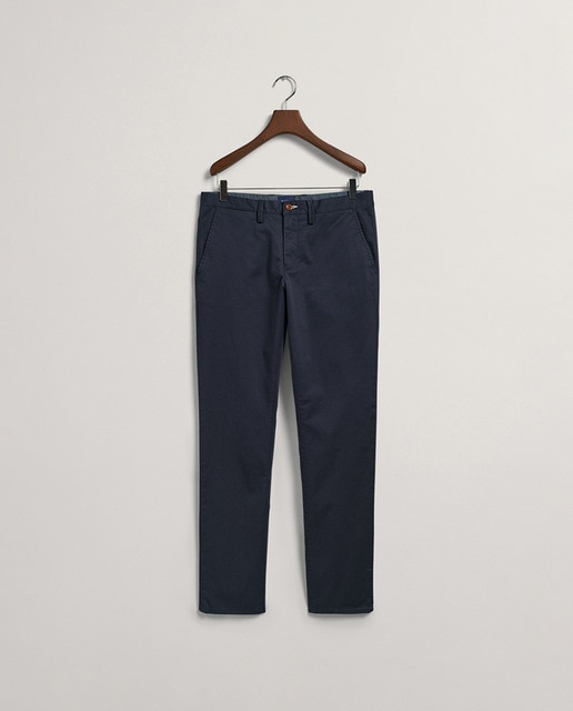 Imagen 0 de Pantalones chinos Slim Fit de sarga Hallden