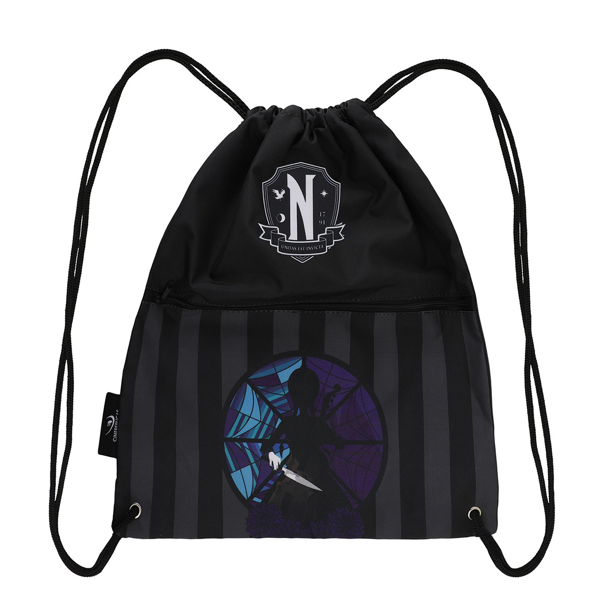 Imagem 0 de Mochila Tipo Saco com Violoncelo Wednesday