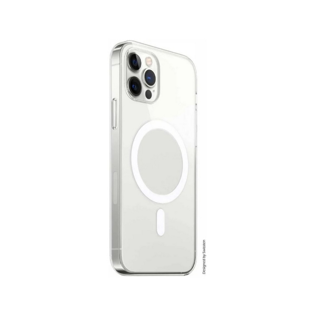 Capa para iPhone 15 Pro Jelly Magstick Clear SWISSTEN 1