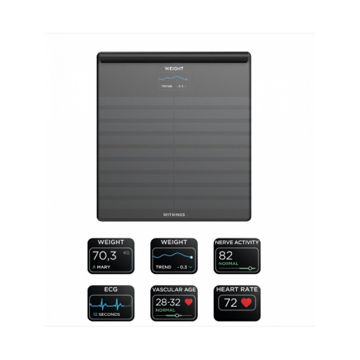 Balança Body Scan Withings - Preto 2