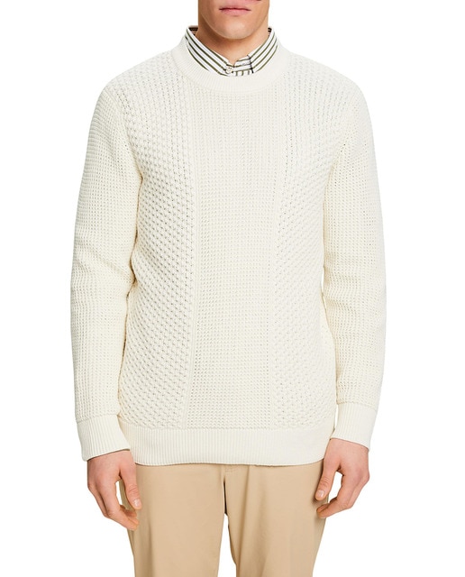 Imagen 0 de Jersey de hombre regular fit mezcla de puntos algodón