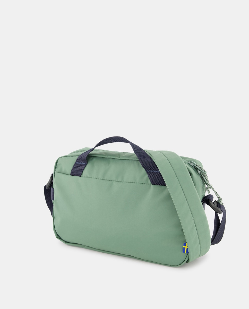Mala a Tiracolo High Coast em Tecido Reciclado - Verde Água Verde Água-2