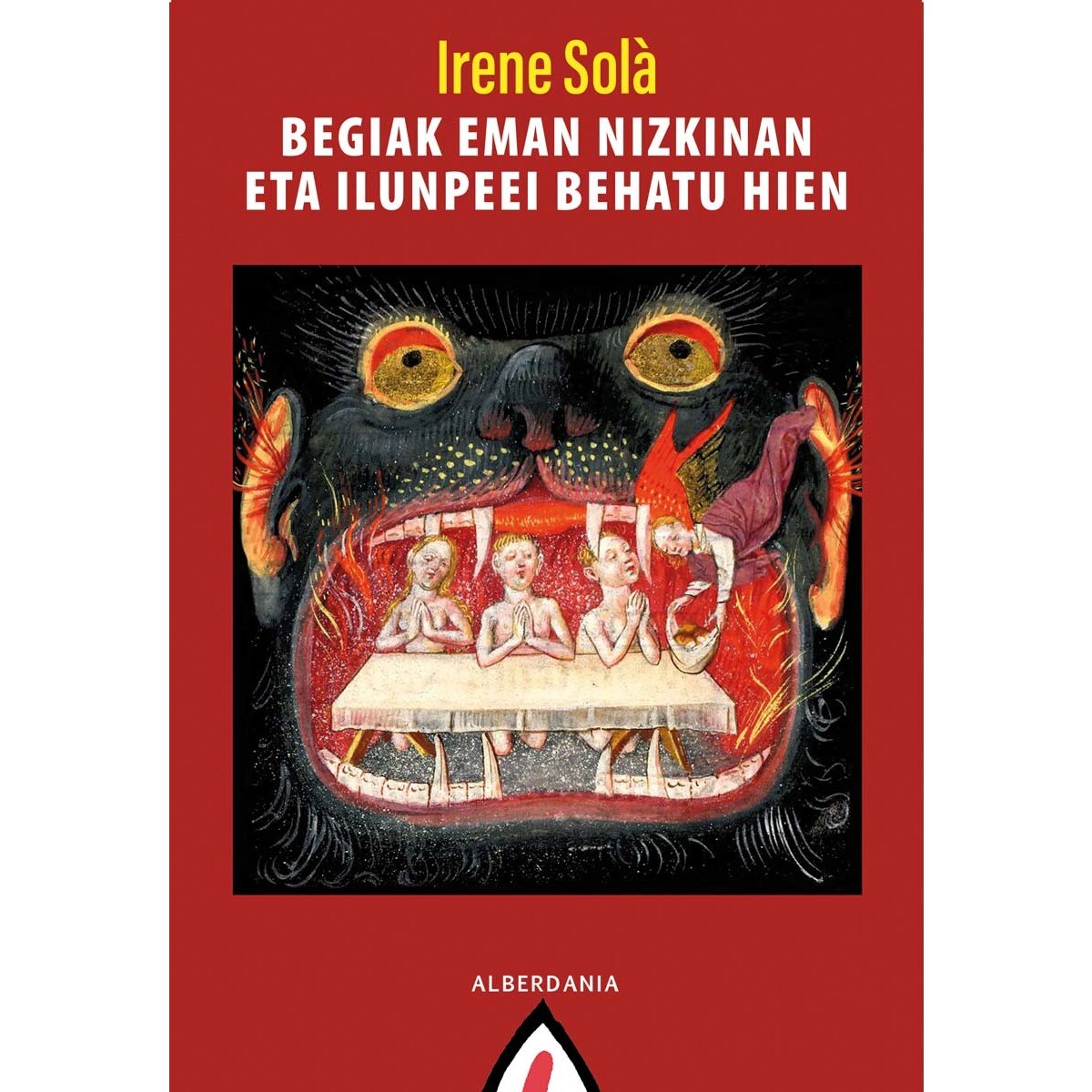 Begiak eman nizkinan eta ilunpeei behatu hien (Bolso) (Capa mole) 1