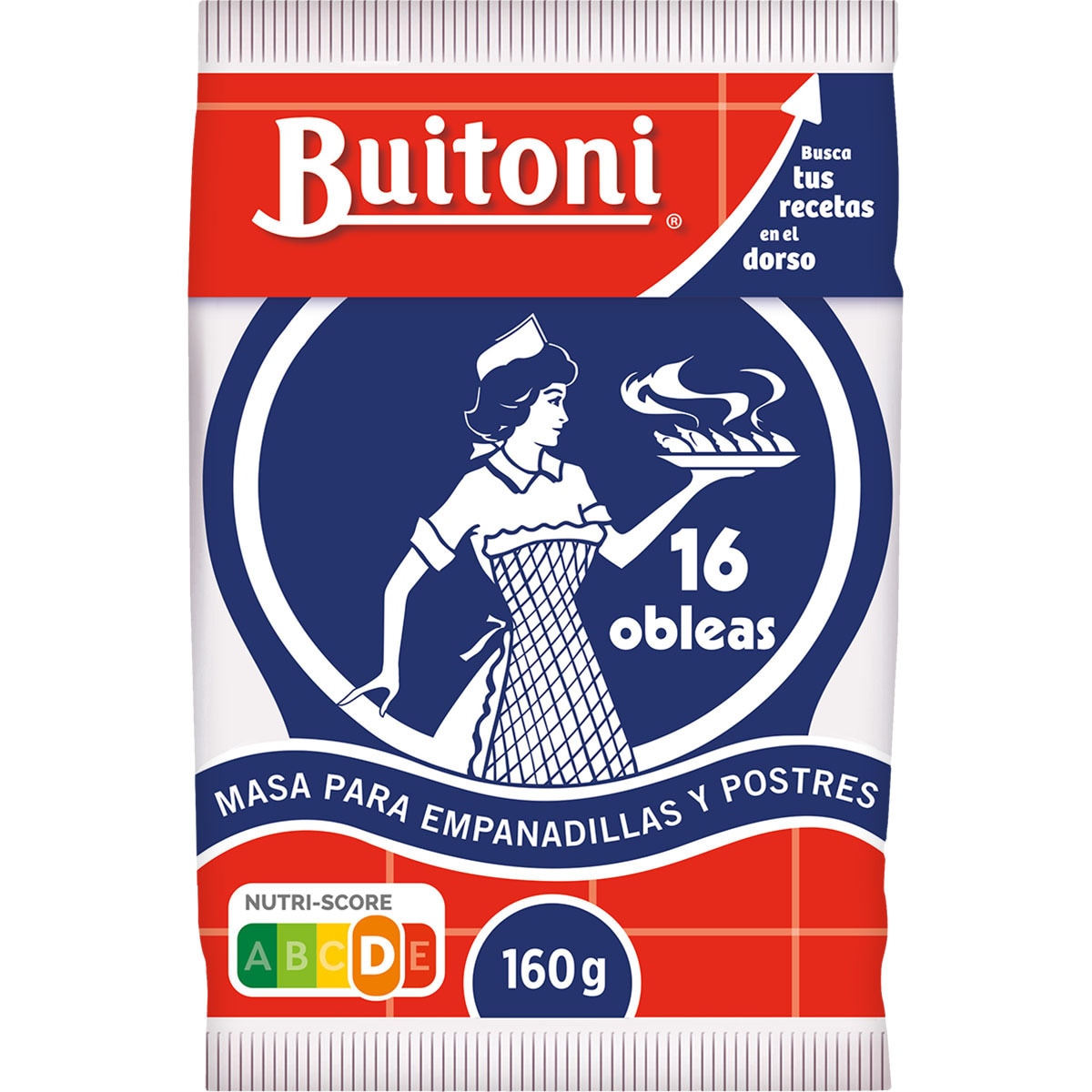 masa para empanadillas y postres 16 obleas bolsa 160 g