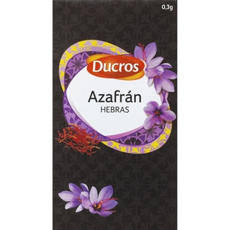 azafrán en hebras caja 0,3 g - Ducros