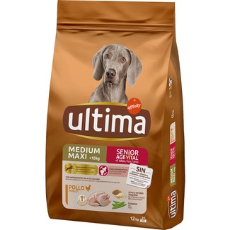 Medium Maxi Senior Agevital pienso para perros senior medianos y grandes con pollo saco 12 kg - Ultima