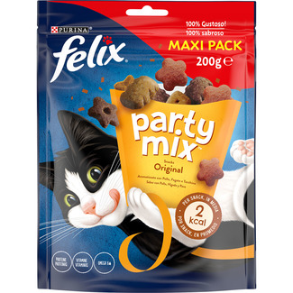Party Mix snacks para gatos con sabores variados envase 200 g - Felix
