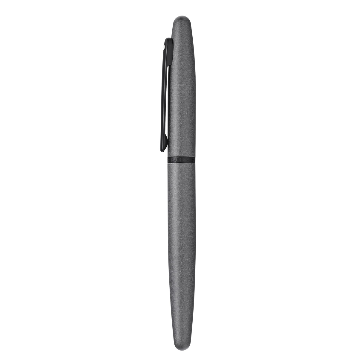 Pluma estilográfica Sheaffer VFM laca gris mate y detalles en PVD negro 4
