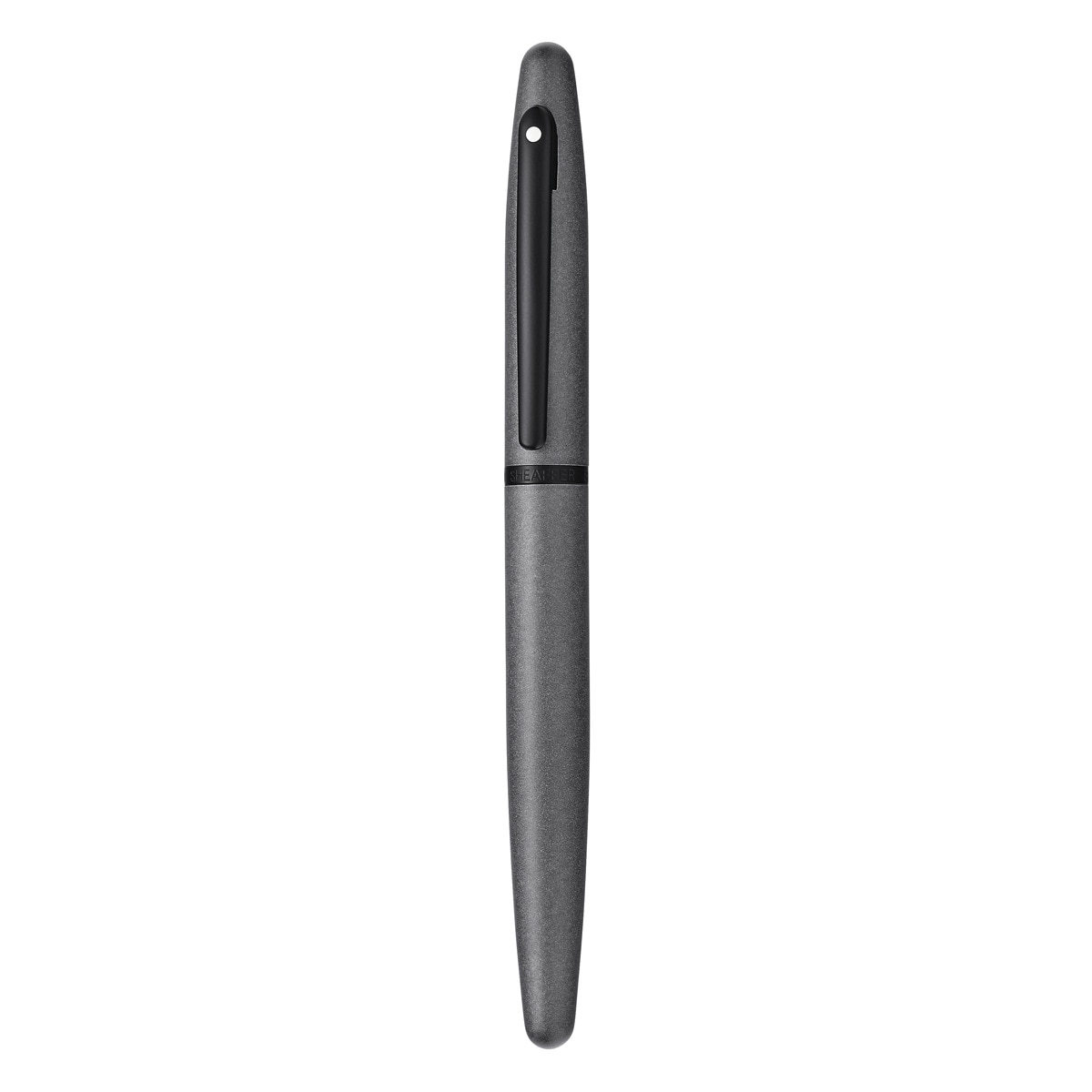 Esferográfica Sheaffer VFM Laca Cinzento Mate e Detalhes em PVD Preto 3